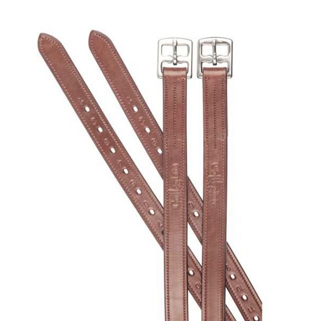 Collegiate Leather Stirrup Leathers Brown
