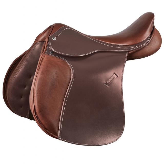 Collegiate Scholar All Purpose Saddle with Square Cantle Brown