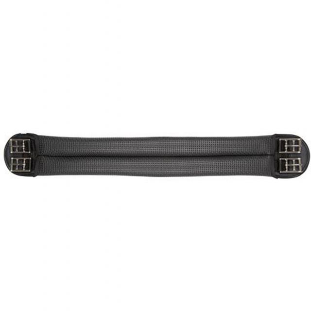 Collegiate Straight Elastic Dressage Girth Black