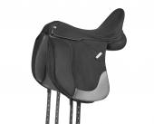 Collegiate Burghley Synthetic Dressage Saddle Black