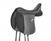 Collegiate Chatsworth Synthetic Dressage Saddle Black
