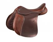 Collegiate Scholar All Purpose Saddle with Square Cantle Brown