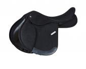 Collegiate Warwick Synthetic Close Contact Saddle Black