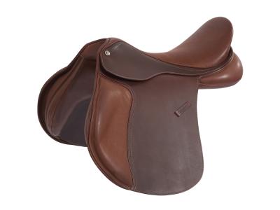 Collegiate Scholar All Purpose Saddle With Round Cantle Brown