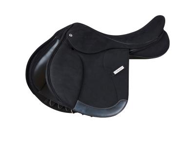 Collegiate Warwick Synthetic Close Contact Saddle Black